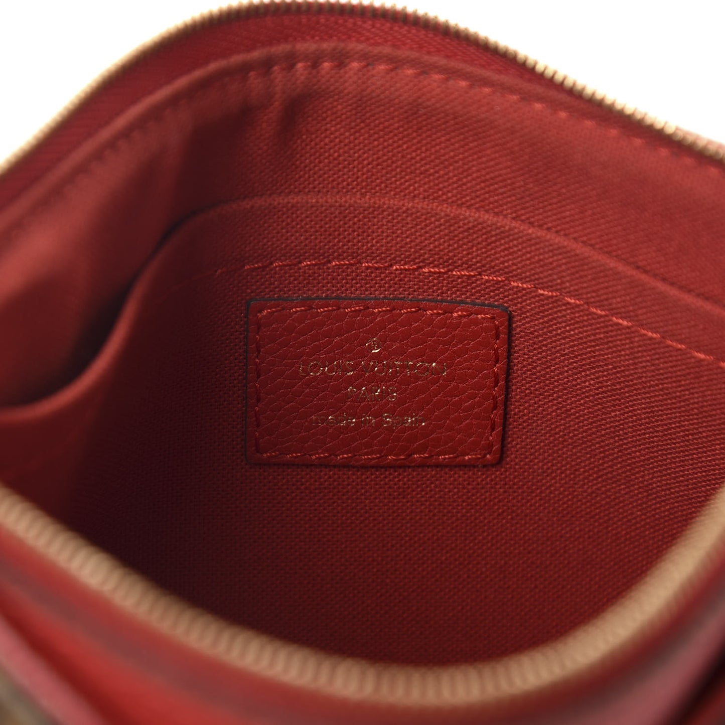 Monogram Pallas Clutch Cherry