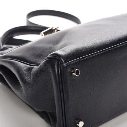 Hermes Swift Kelly Retourne 32 Indigo 33 of 33