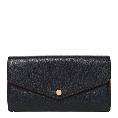 Louis Vuitton Empreinte Sarah Wallet NM Marine Rouge 1 of 9