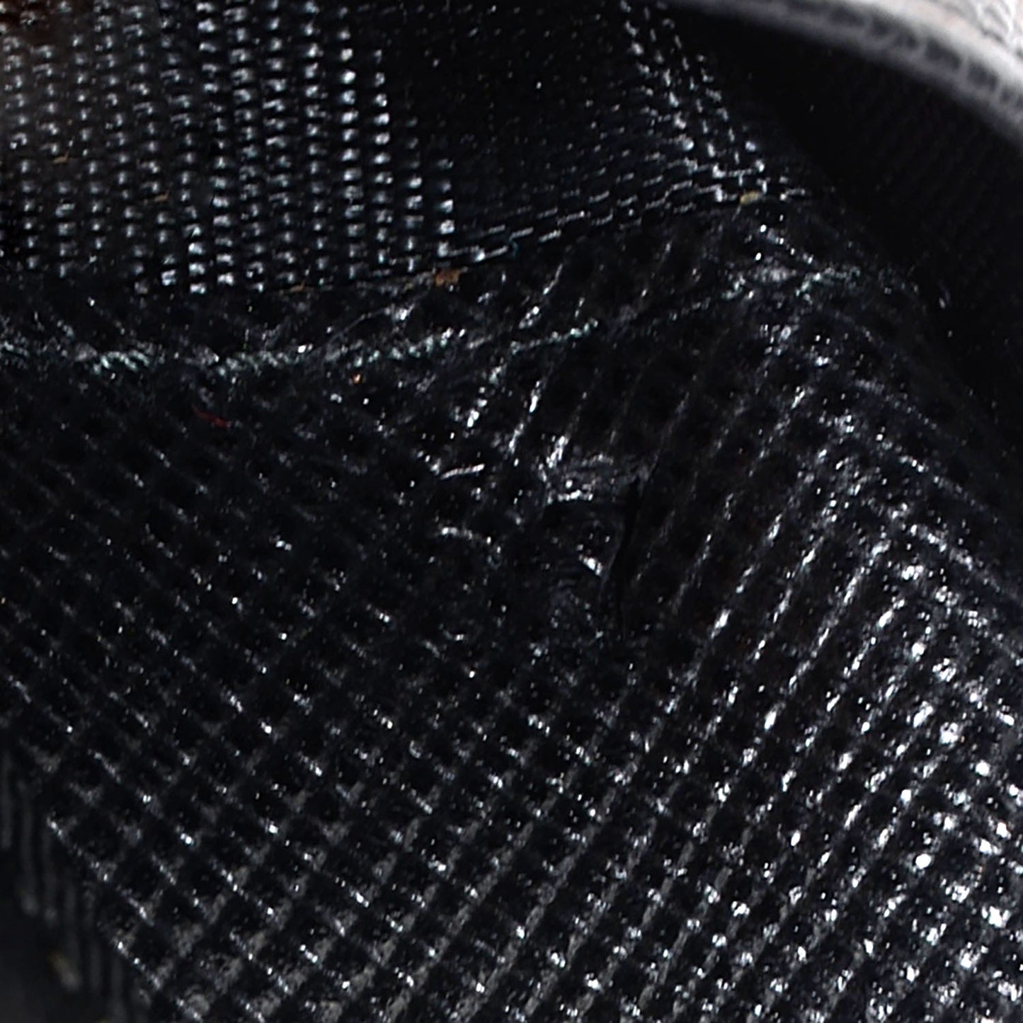 Tessuto Nylon French Wallet Nero Black