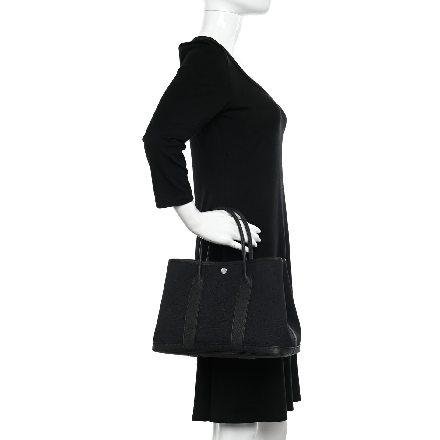Toile Negonda Garden Party Tote 30 TPM Black