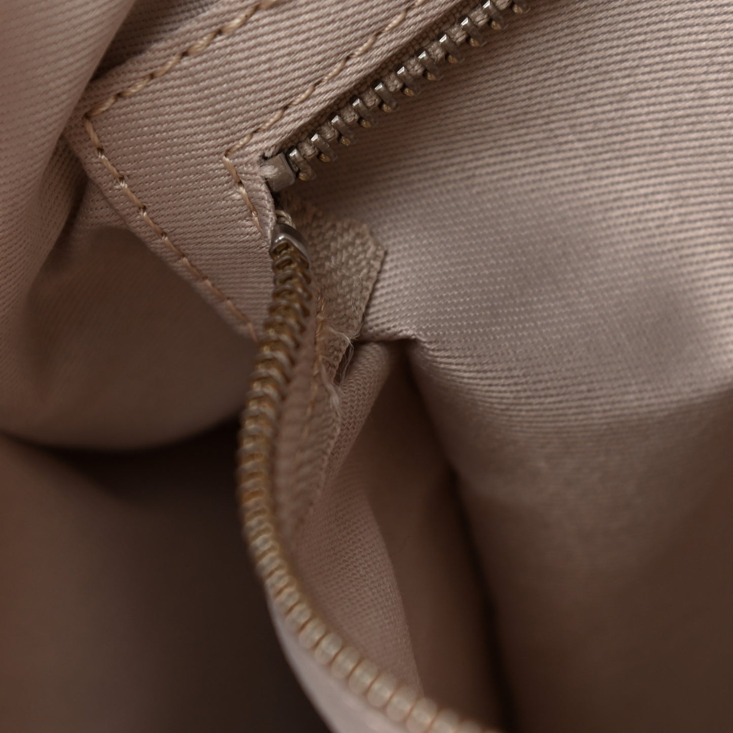 Metallic Vegan Leather Medium Shopping Bag Gold