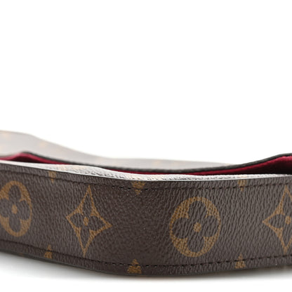 Louis Vuitton Monogram Pochette Felicie Chain Wallet Fuchsia 12 of 14