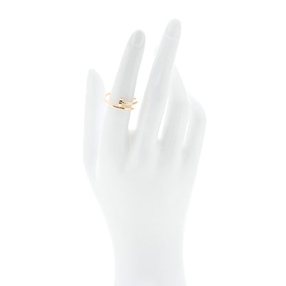 Cartier 18K Yellow Gold Small Juste Un Clou Ring 54 7 2 of 6