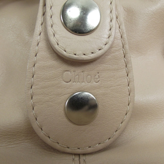 Calfskin Silverado Shoulder Bag Beige Rose