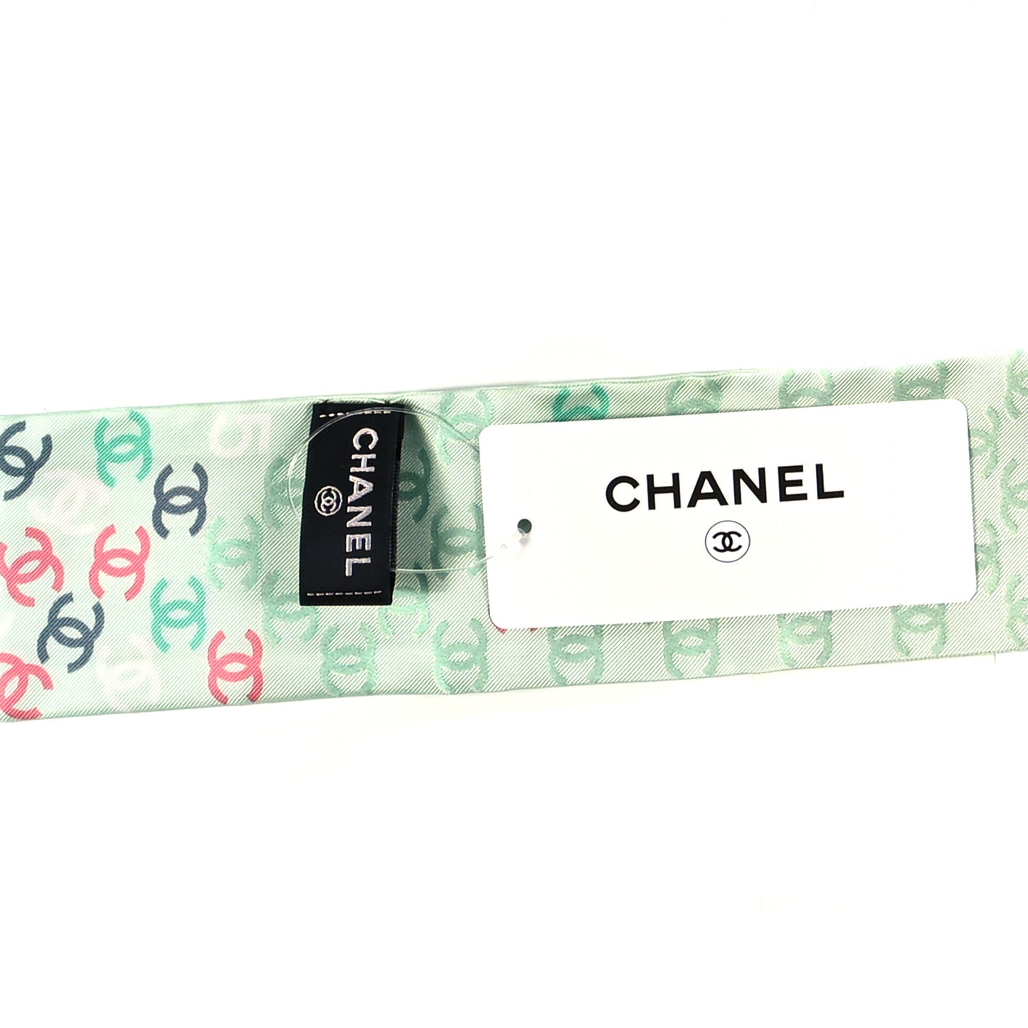 Silk CC Slim Bandeau Turquoise Pink
