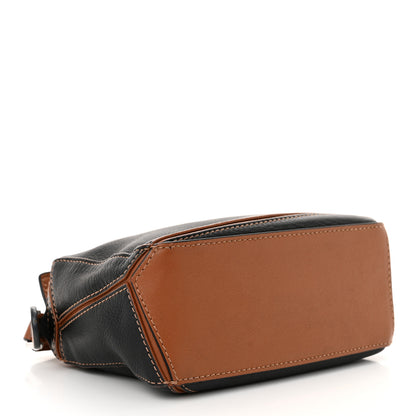 Loewe Calfskin Mini Puzzle Bag Tan Black 4 of 14