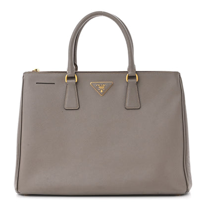 Prada Saffiano Large Galleria Double Zip Tote Argilla 1 of 26
