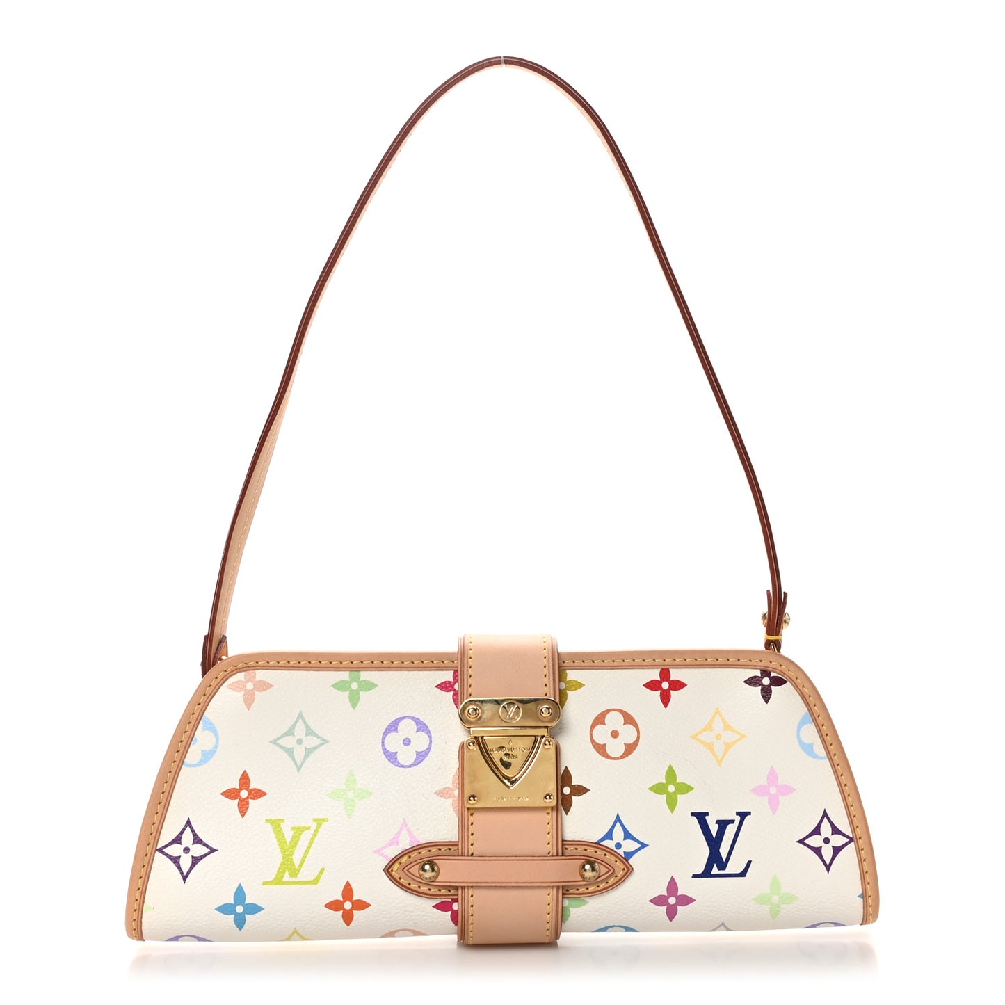 Monogram Multicolor Shirley White