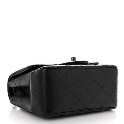 Chanel Lambskin Quilted Mini Square Flap So Black 4 of 10