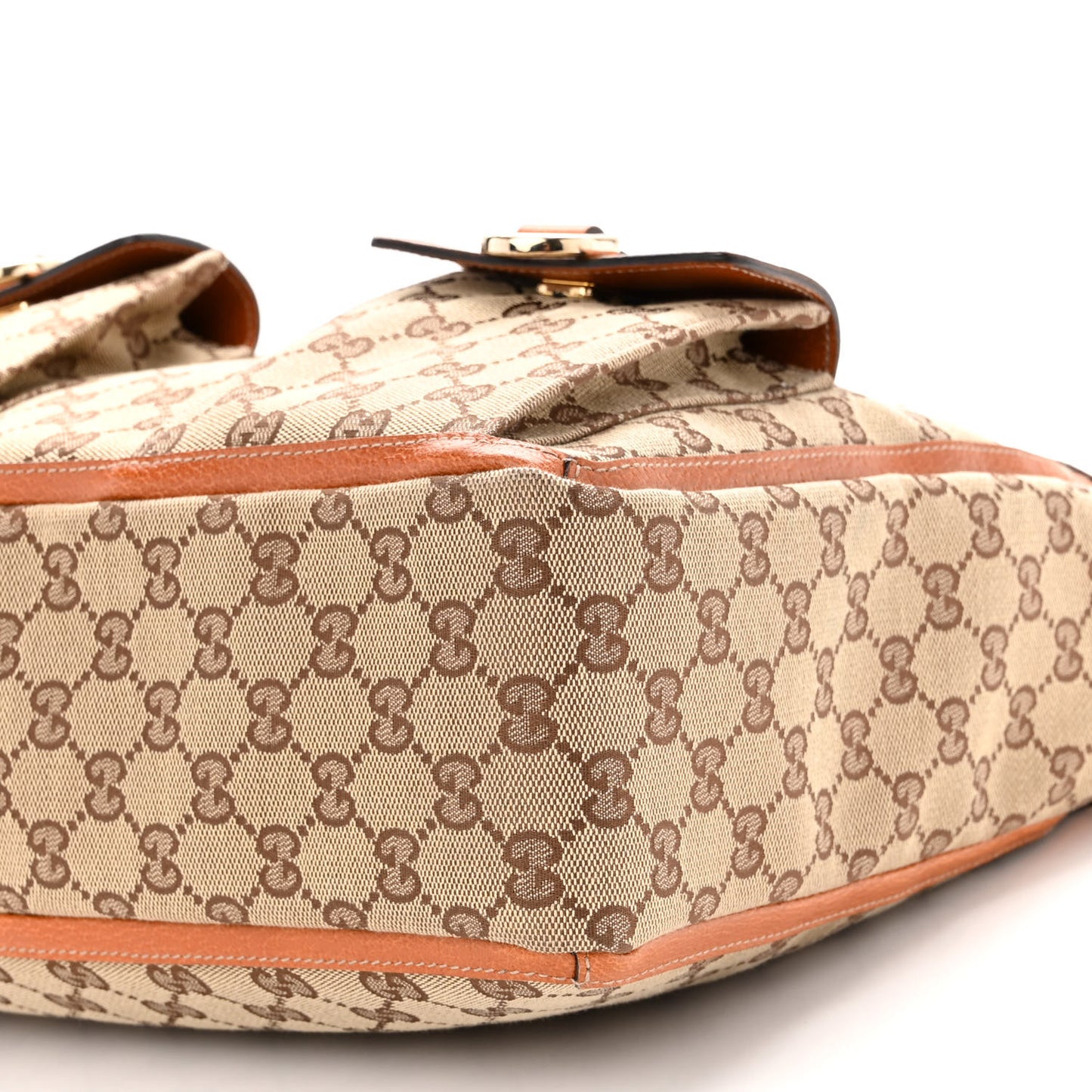 Monogram Abbey D Ring Tote Tan