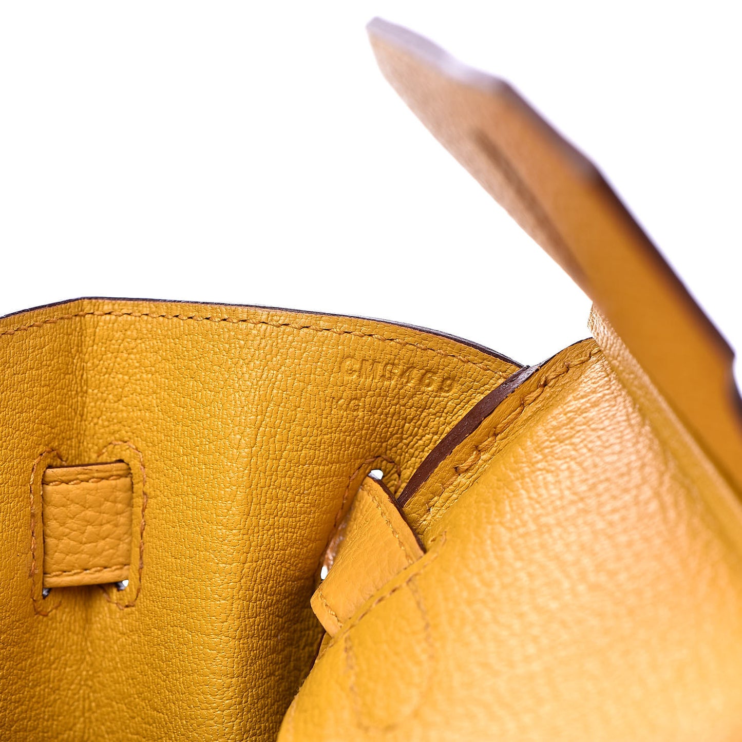 Togo Birkin 30 Jaune Ambre