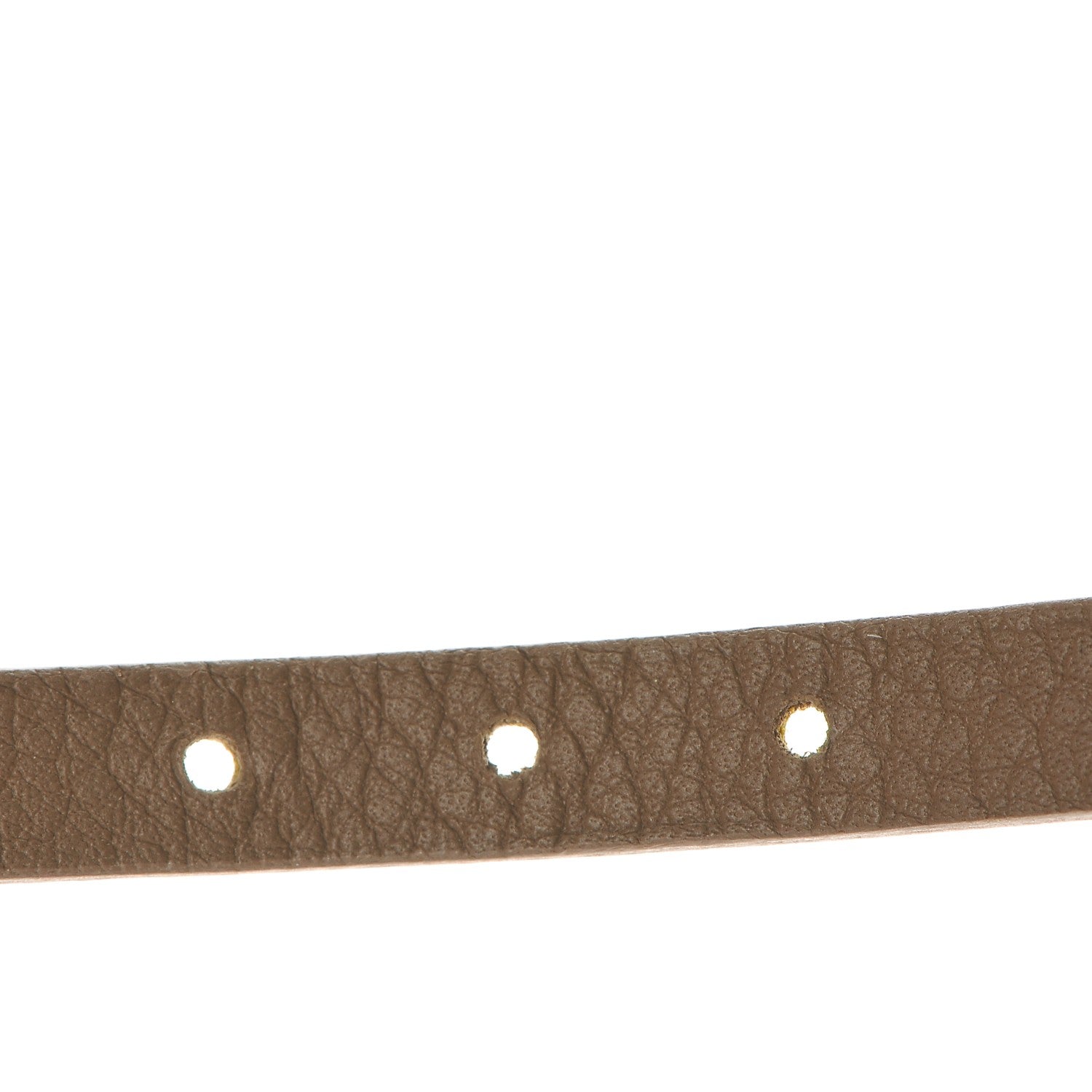 Hermes Epsom Behapi Double Tour Bracelet S Soufre Etoupe 4 of 6