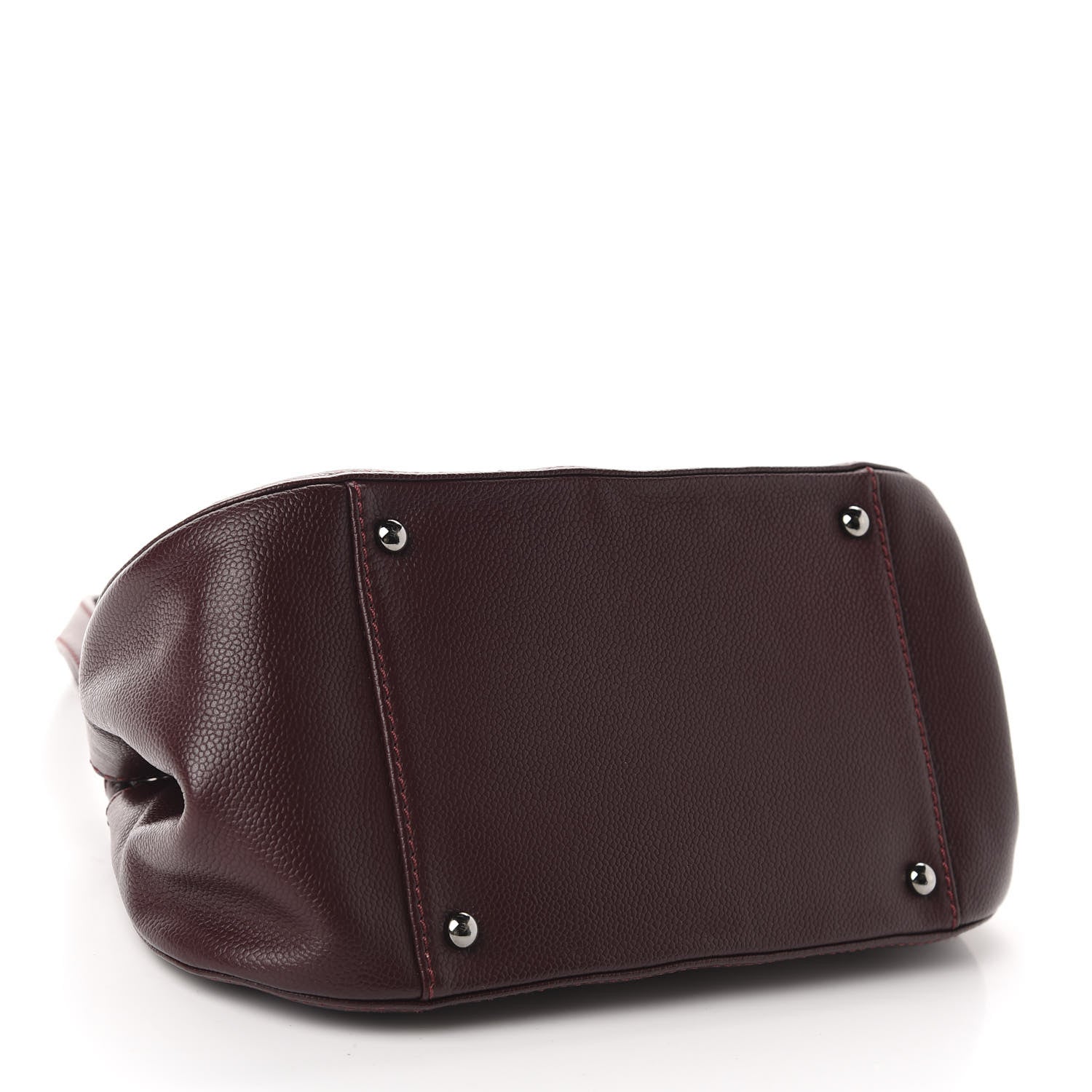 Chanel Caviar Quilted Small Mademoiselle Flap Bag Burgundy 4 of 10