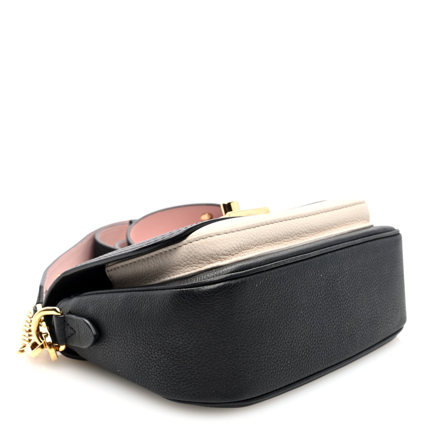 Louis Vuitton Grained Calfskin Lockme Tender Black 4 of 9