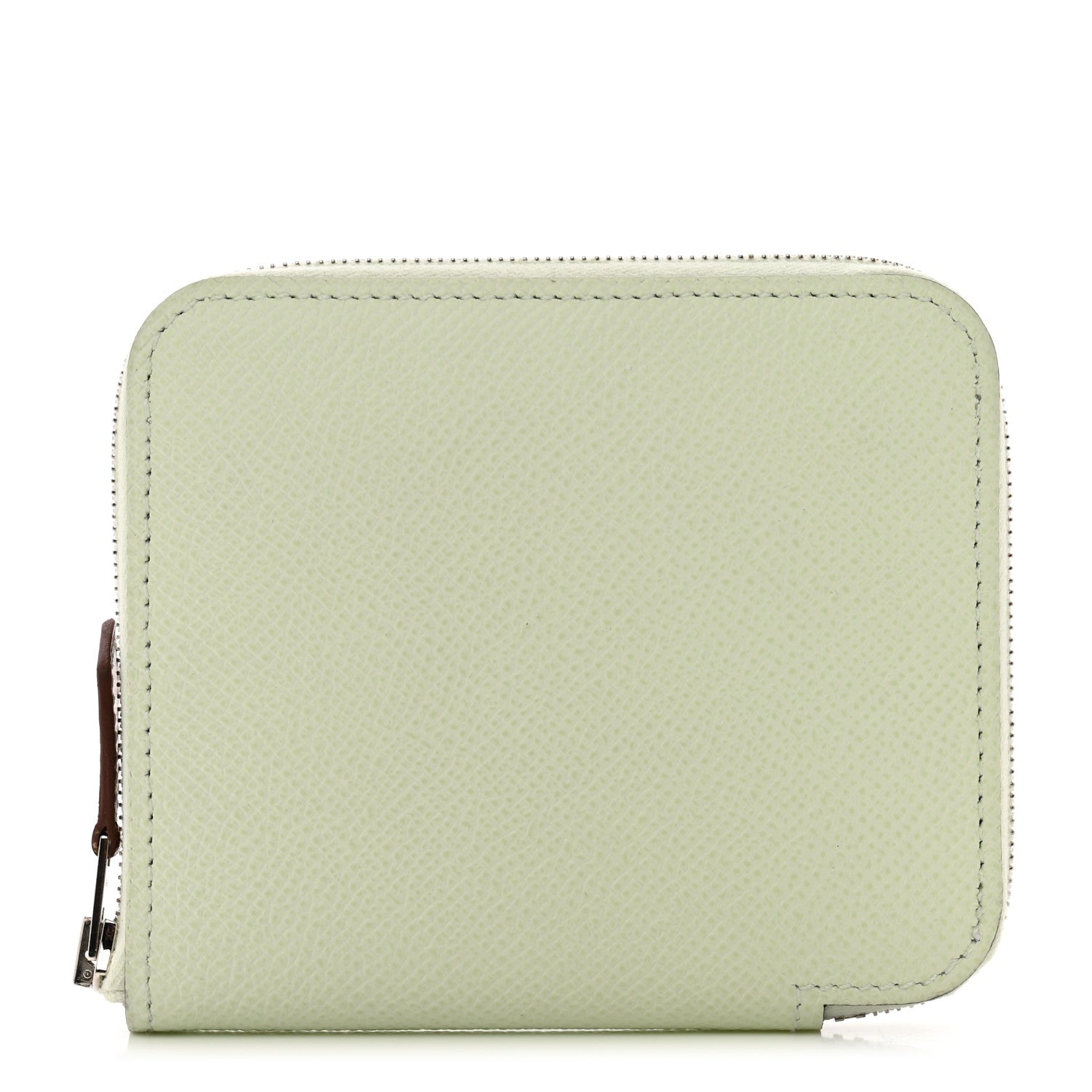 Hermes Epsom Silk'In Compact Wallet Vert Fizz 1 of 7