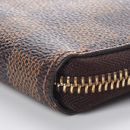 Louis Vuitton Damier Ebene Zippy Compact Wallet 6 of 9