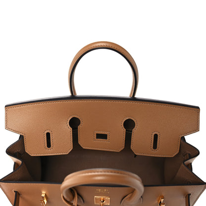 Hermes Madame Calfskin Birkin Sellier 25 Chai 18 of 35