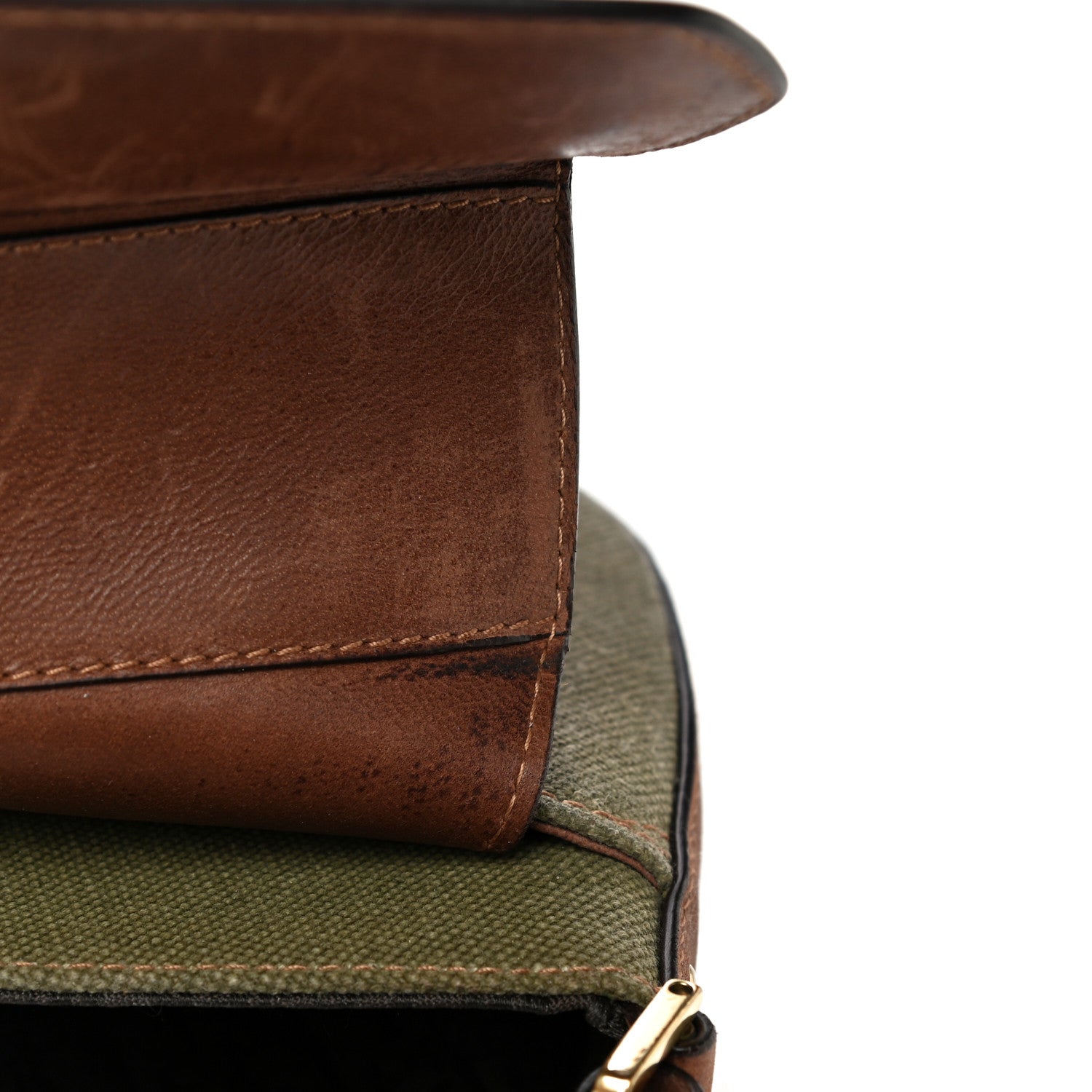 Christian Dior Canvas Calfskin Street Chic Columbus Ave Green 14 of 21