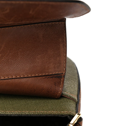 Christian Dior Canvas Calfskin Street Chic Columbus Ave Green 14 of 21