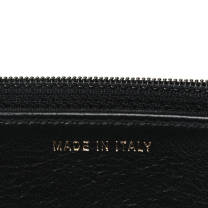 Chanel Lambskin Camellia Wallet on Chain WOC Black 7 of 10
