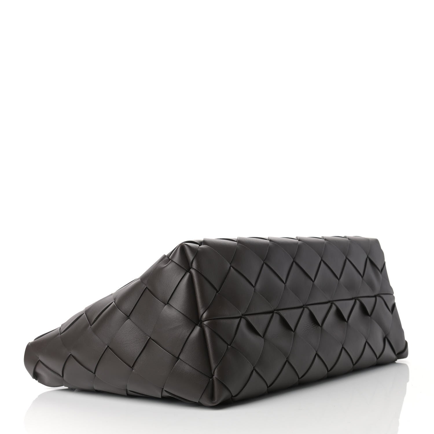 Bottega Veneta Nappa Intrecciato Maxi Cabat Tote Brown Yellow 5 of 10