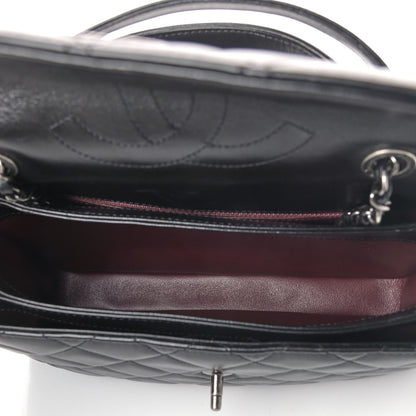 Chanel Lambskin Quilted Medium Trendy CC Flap Dual Handle Bag Black 4 of 4