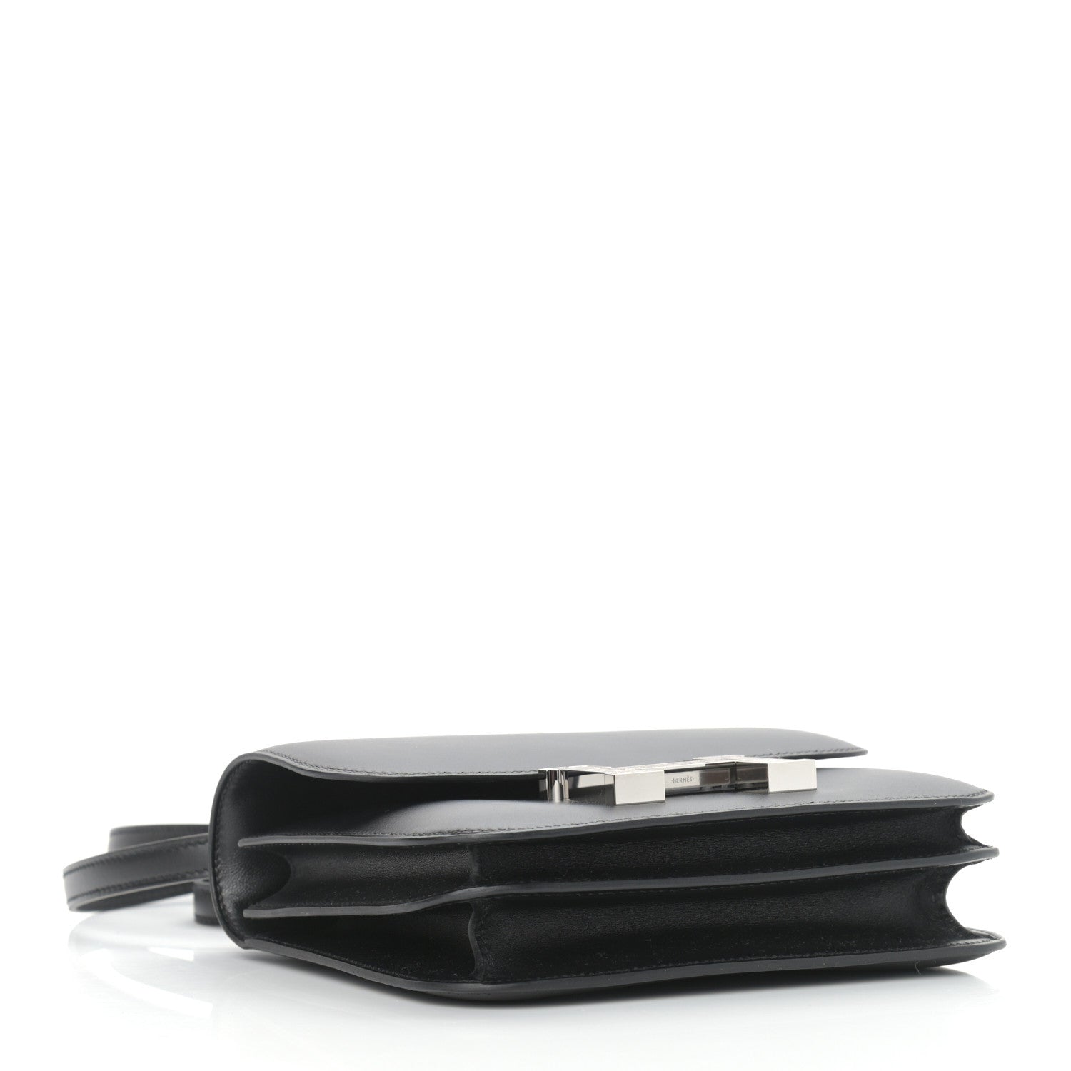 Hermes Veau Monsieur Lizard Constance 18 Black Ombre 4 of 9