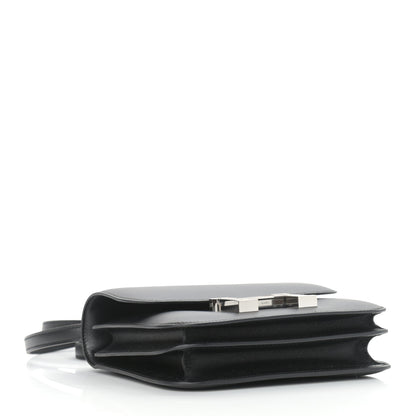 Hermes Veau Monsieur Lizard Constance 18 Black Ombre 4 of 9