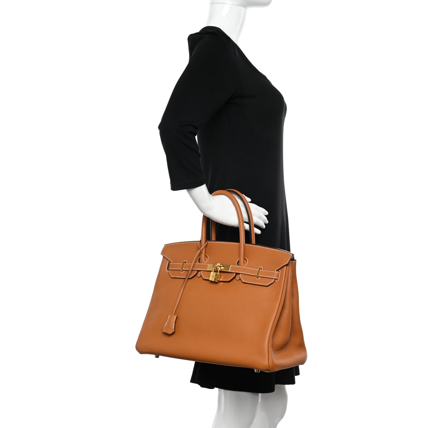Togo Birkin 35 Gold
