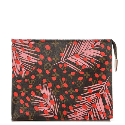 Louis Vuitton Monogram Jungle Dots Toiletry Pouch 26 Sugar Pink Poppy 1 of 6
