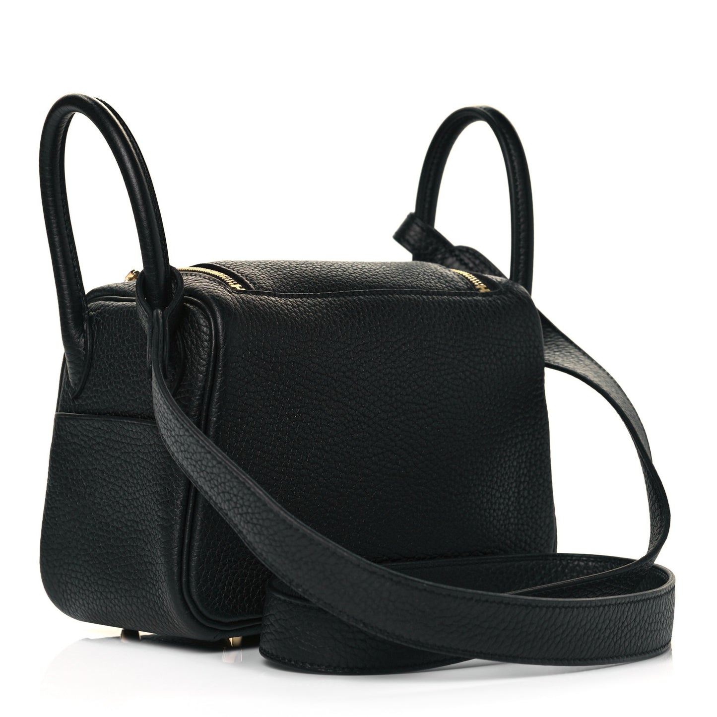 Taurillon Clemence Mini Lindy 20 Black