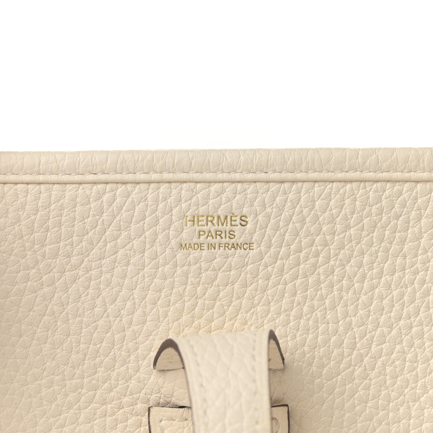 Hermes Taurillon Clemence Evelyne III PM Nata 5 of 10