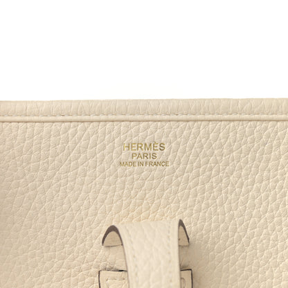 Hermes Taurillon Clemence Evelyne III PM Nata 5 of 10