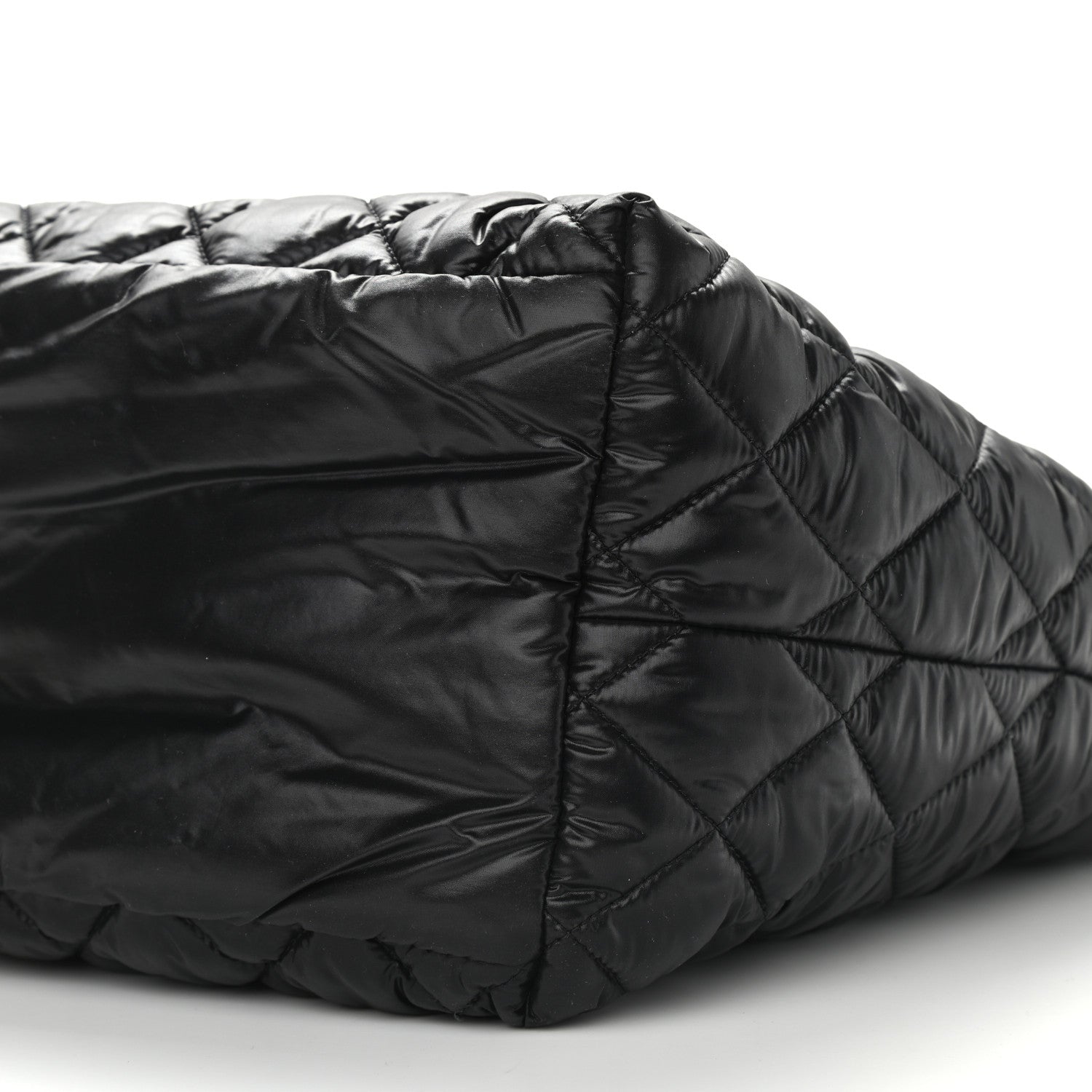 Chanel Nylon Quilted Small Coco Cocoon Tote Black 8 of 8
