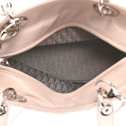 Christian Dior Lambskin Cannage Medium Lady Dior Light Pink 5 of 10