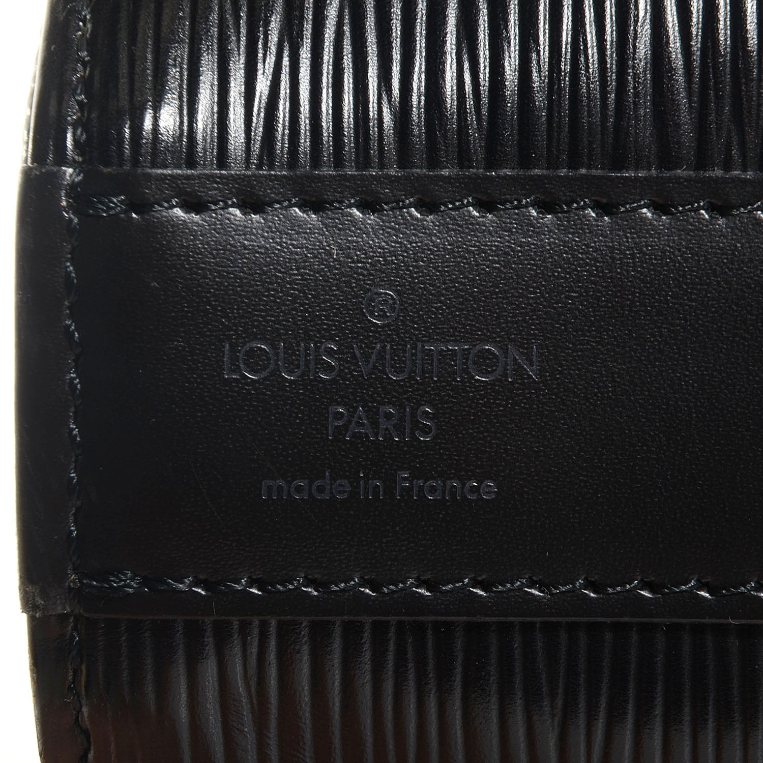 Louis Vuitton Epi Sac D'Epaule GM Black 7 of 8