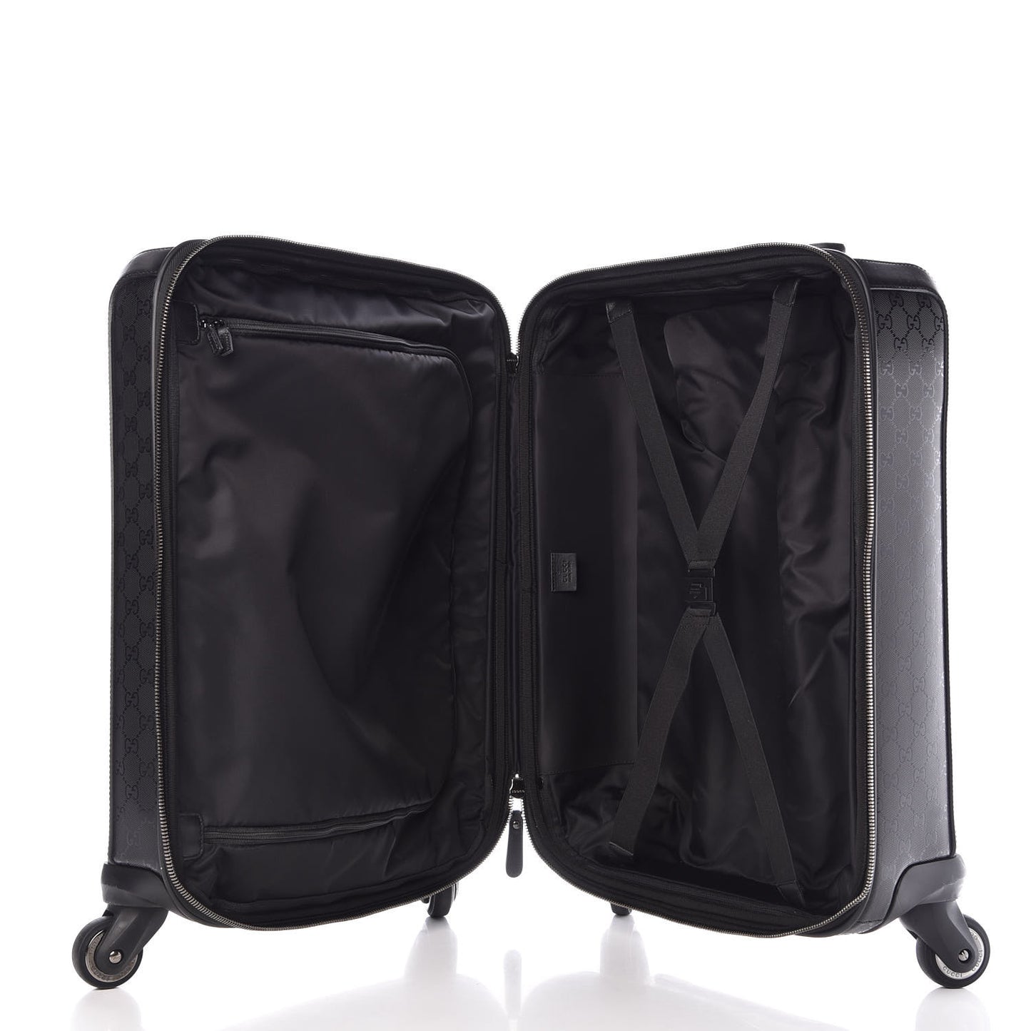 Imprime Monogram Carry On Suitcase Black