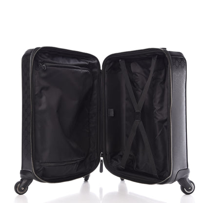 Gucci Imprime Monogram Carry On Suitcase Black 7 of 18