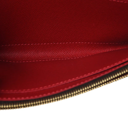 Louis Vuitton Damier Ebene Caissa Wallet Cherry 5 of 7