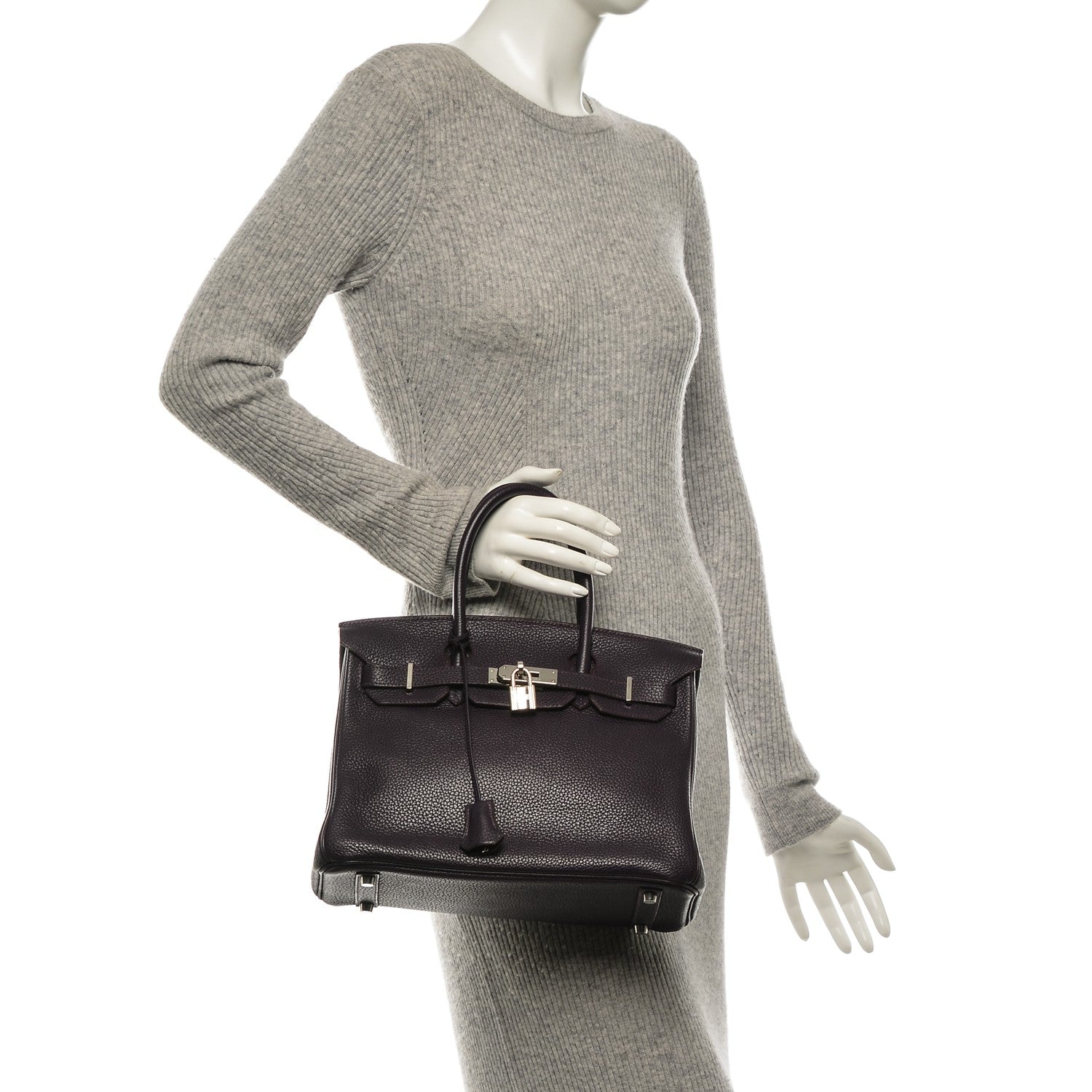 Hermes Togo Birkin 30 Raisin 2 of 25