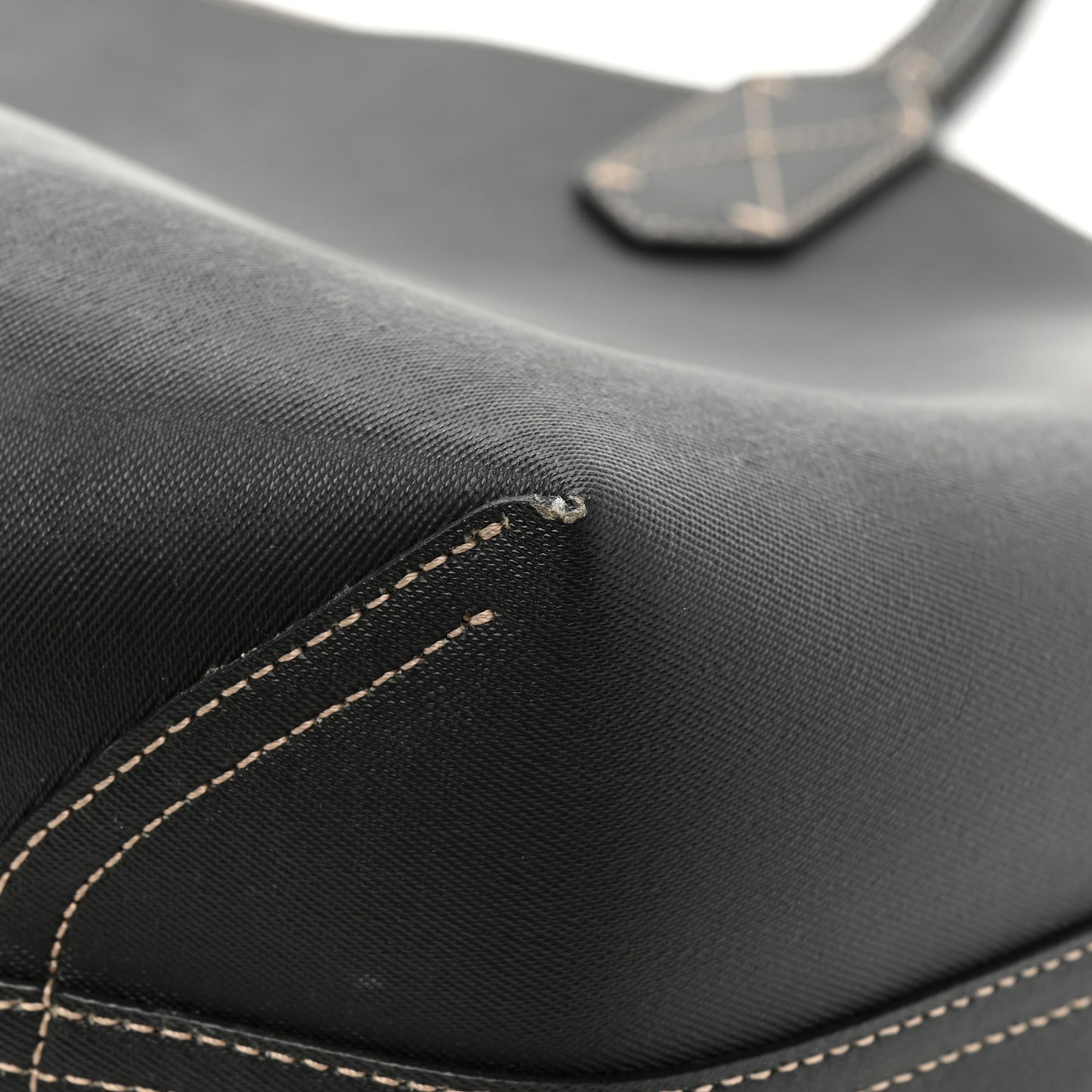 Calfskin GG Supreme Monogram Medium Reversible Tote Black