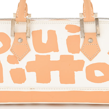 Louis Vuitton Graffiti Alma Horizontal Peach 7 of 16