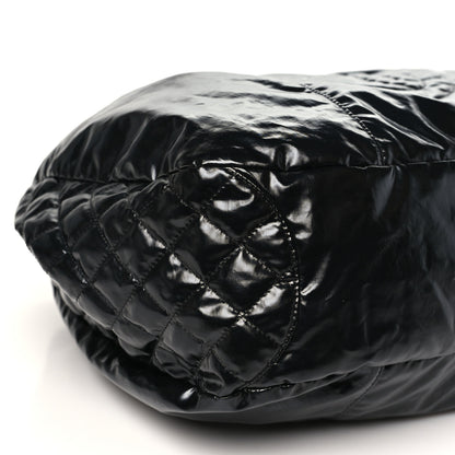 Chanel Nylon Quilted Cabas  Black 9 of 10