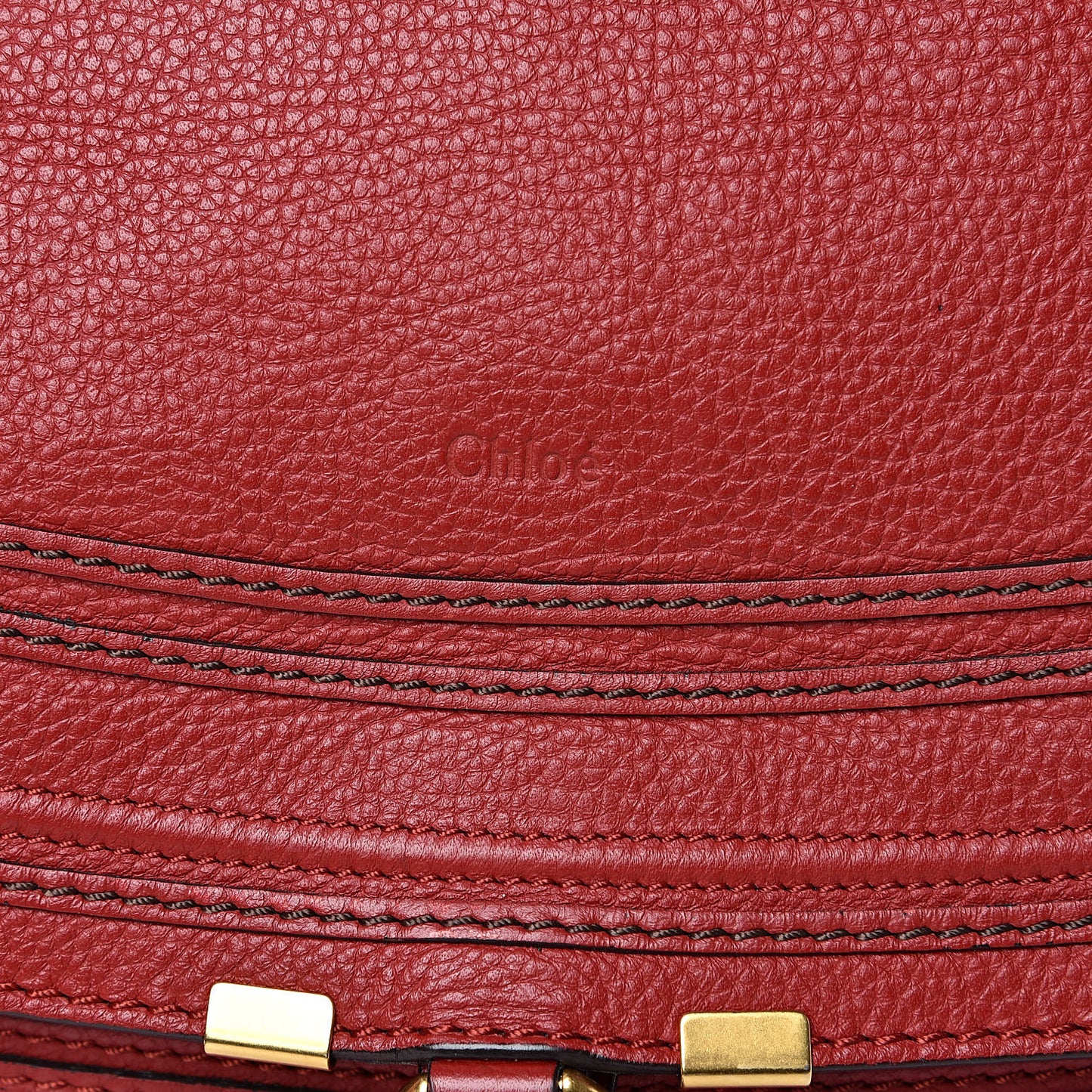 Calfskin Large Marcie Hobo Garnet