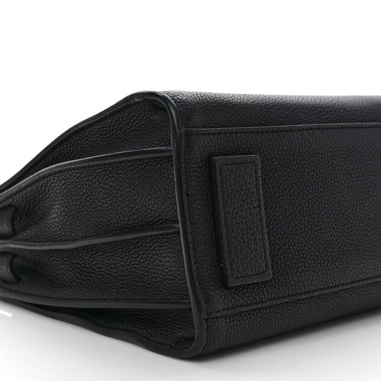 Saint Laurent Grained Calfskin Baby Sac De Jour Souple Black 8 of 11