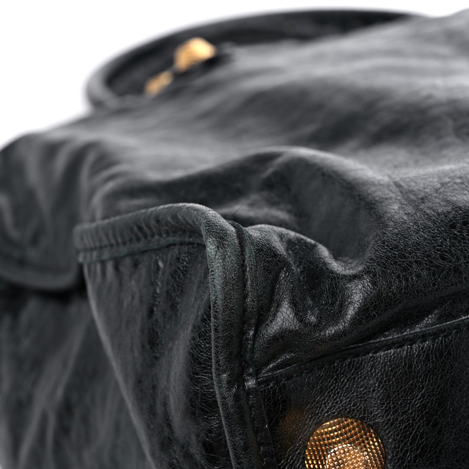 Balenciaga Agneau Giant 21 Gold Hardware Weekender Black 9 of 16