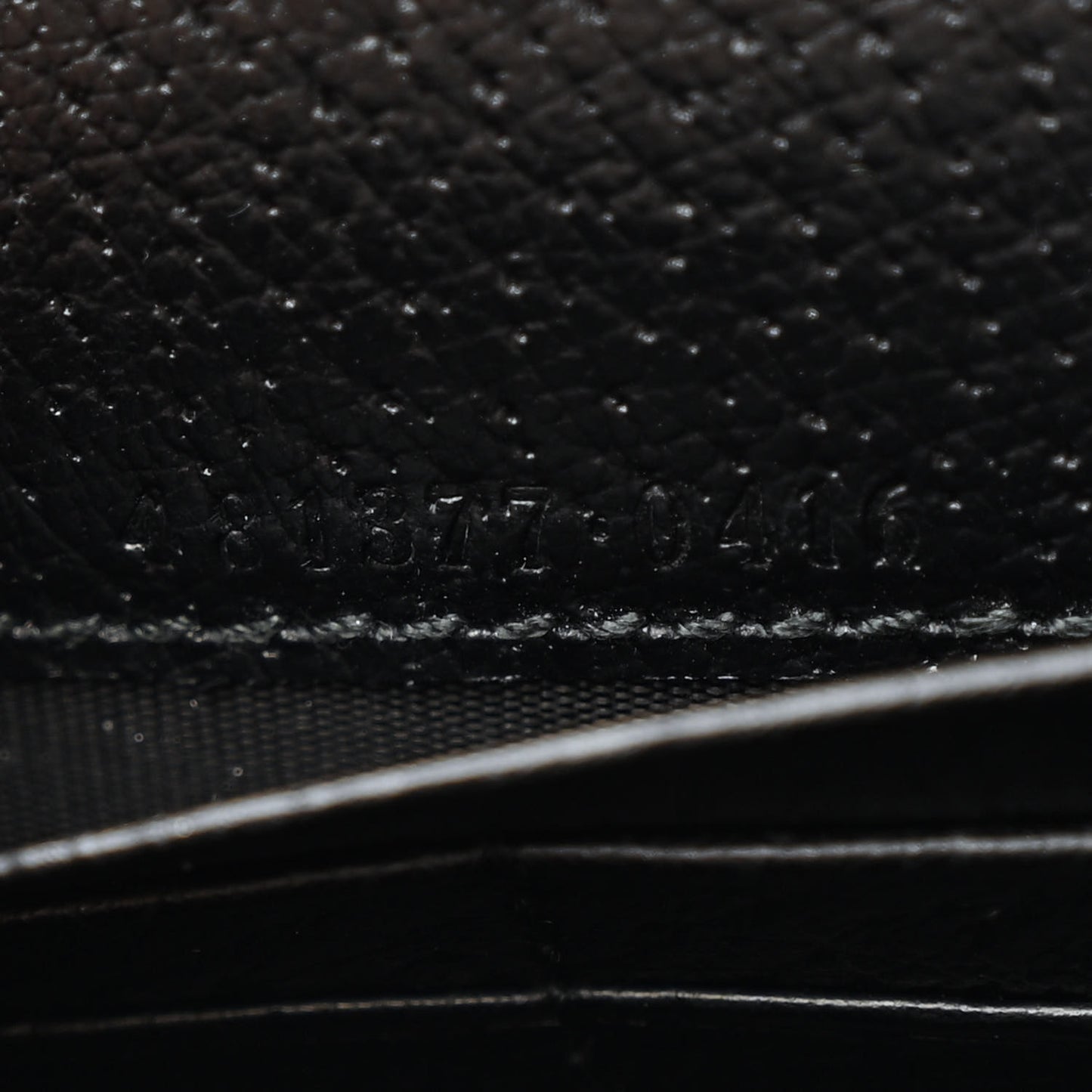 Calfskin Web Mini Dionysus Chain Wallet Black