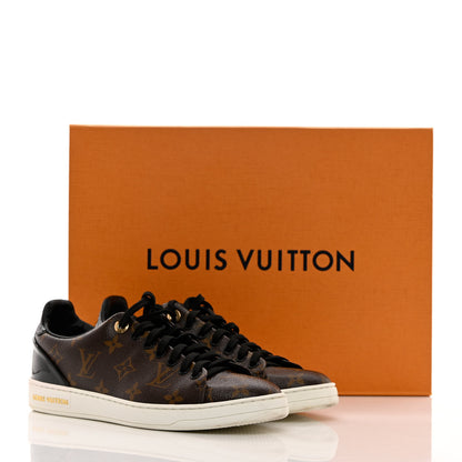 Louis Vuitton Patent Monogram Frontrow Sneakers 38 13 of 13
