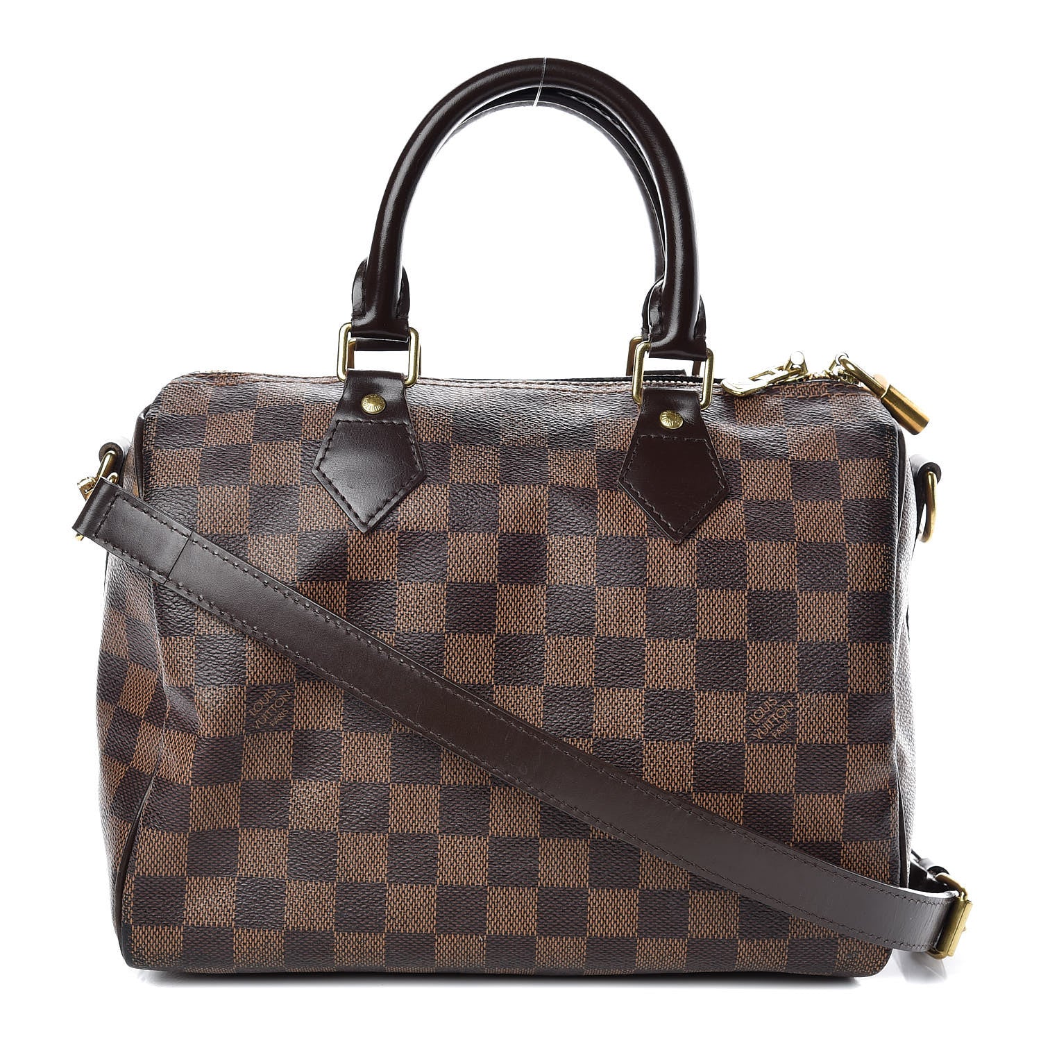 Louis Vuitton Damier Ebene Speedy Bandouliere 25 1 of 20